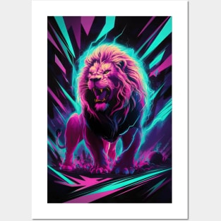 Lion Posters and Art